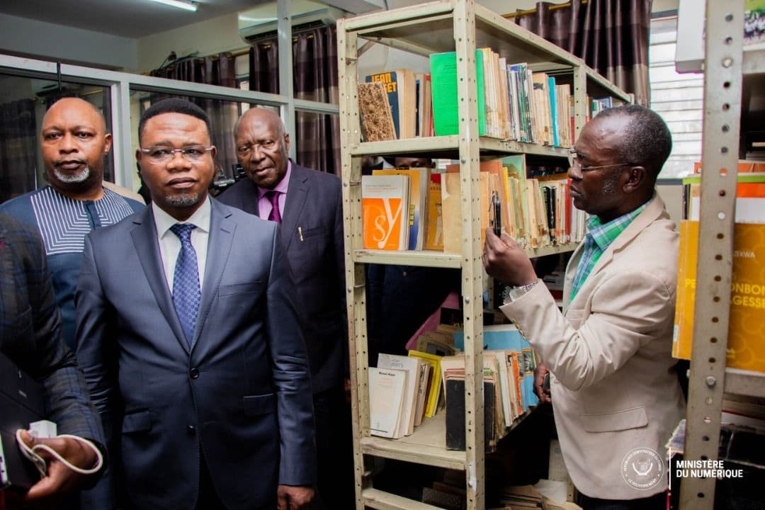 Numérisation des établissements universitaires : L’IFASIC plaide auprès du Ministre KOLONGELE pour la numérisation de sa bibliothèque et de son musée